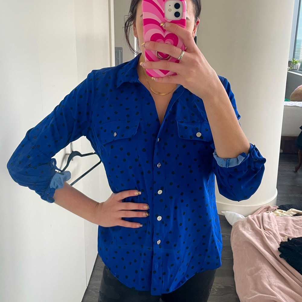 NWT button down blouse